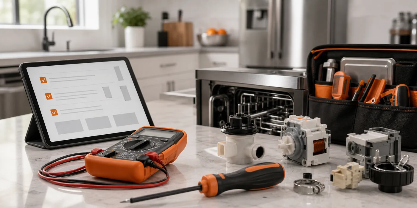 Diagnostic tools for a cooktop control issue